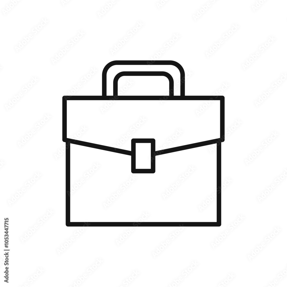 Suitcase icon vector set collection for web Suitcase icon vector set collection for web