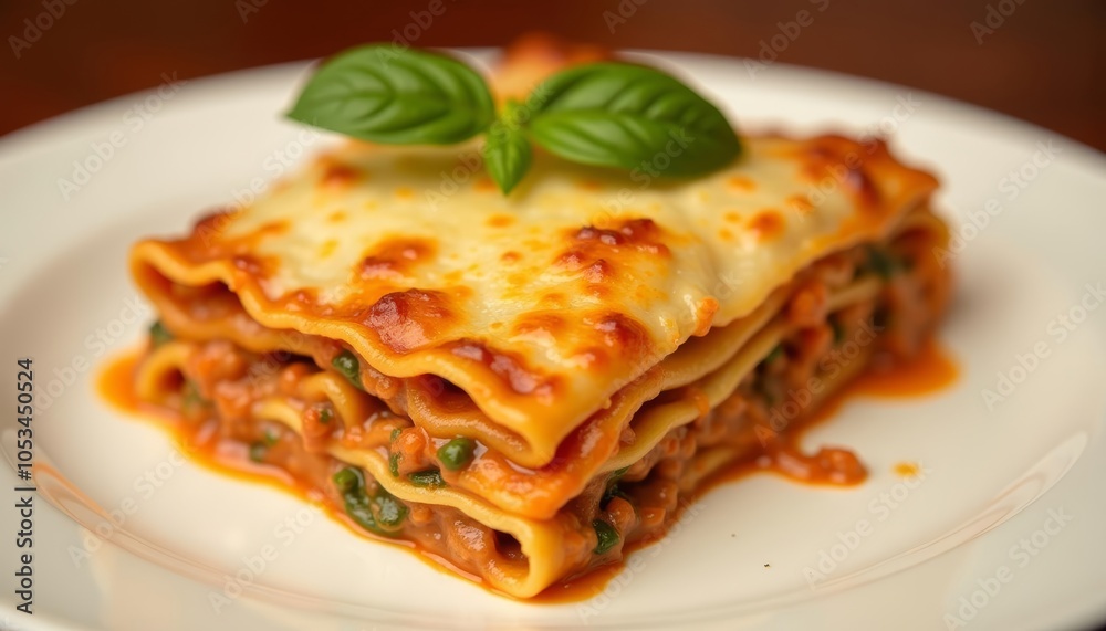  Delicious lasagna ready to be savored
