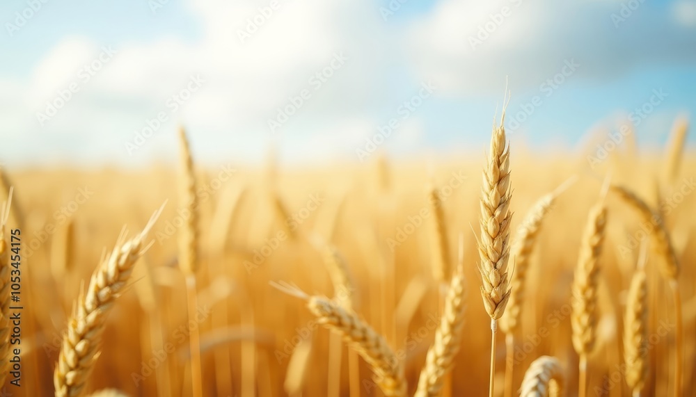 Fototapeta premium Bountiful harvest under the open sky