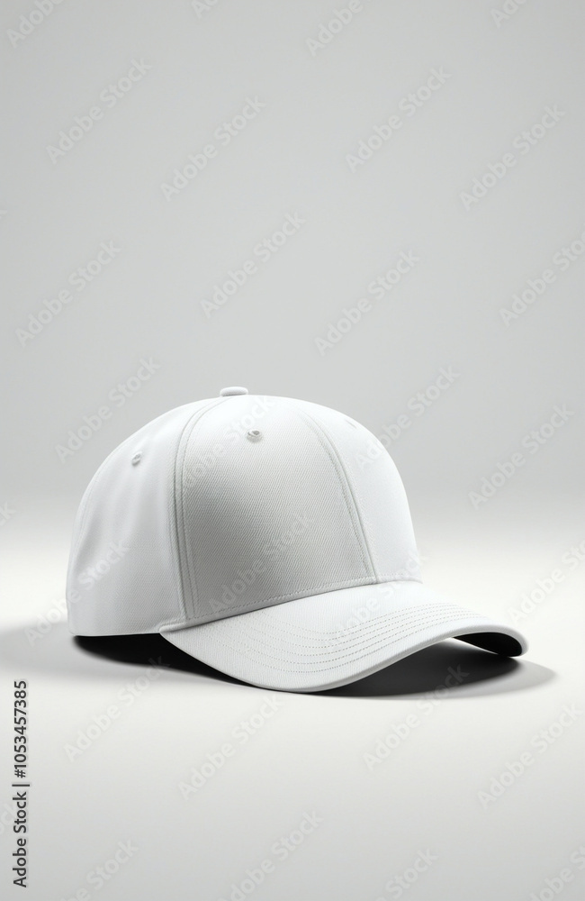 Premium baseball cap mockup with detailed fabric texture and professional presentation for brand designs Premium baseball cap mockup with detailed fabric texture and professional presentation for brand designs