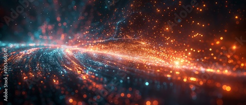 An ultra-sharp photo showcasing a sovereign AI system in action, analyzing diverse data streams to drive innovation and enhance decision-making processes.