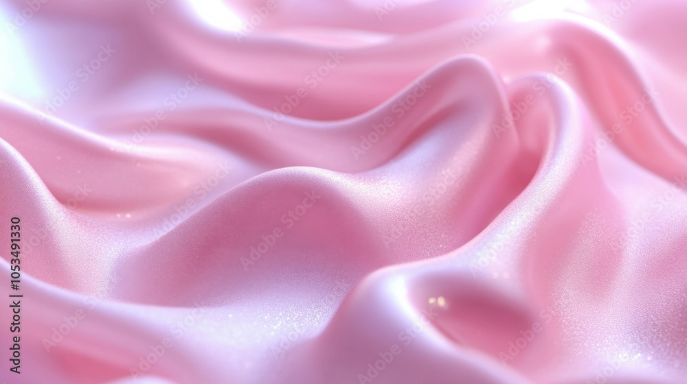 Obraz premium Smooth, matte pastel pink texture