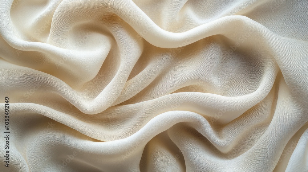 Obraz premium Soft cream fabric