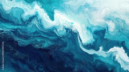 Abstract sea and ocean background design