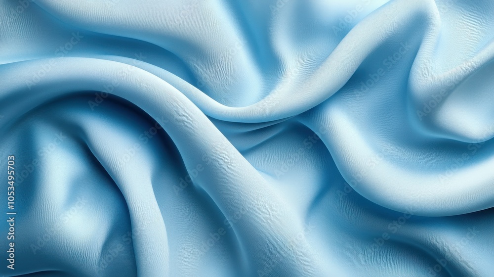 Obraz premium Smooth, matte light blue texture