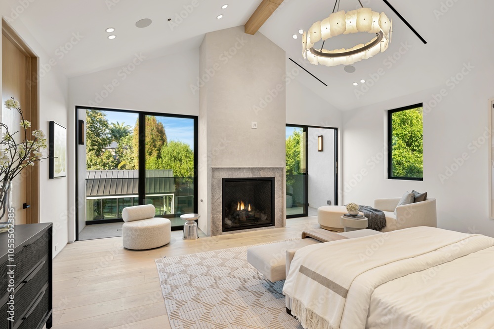 Obraz premium Luxury home in Sherman Oaks