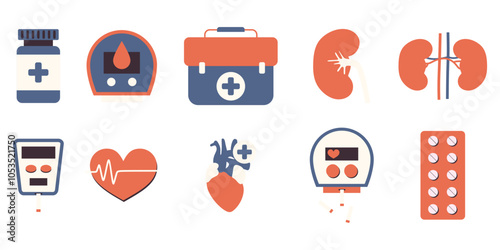 Diabetes Equipment Icon 
