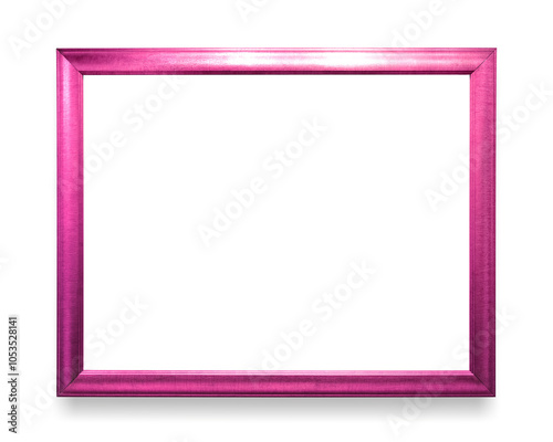 Pink photo frame mockup