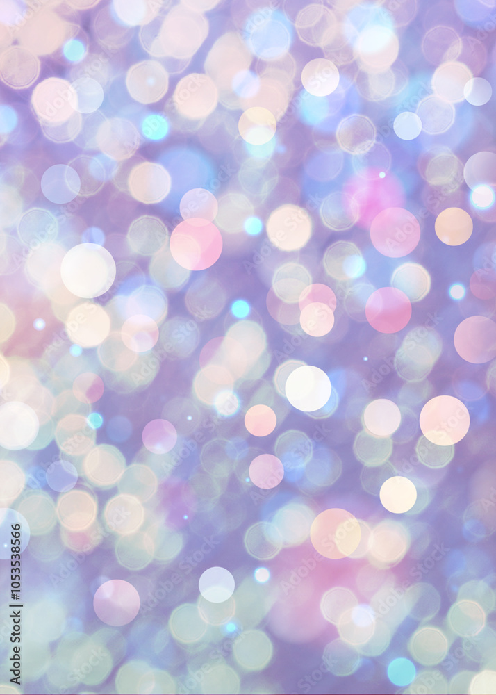 Obraz premium Bokeh background for banner, poster, holidays, anniversary, greetings, and various design works