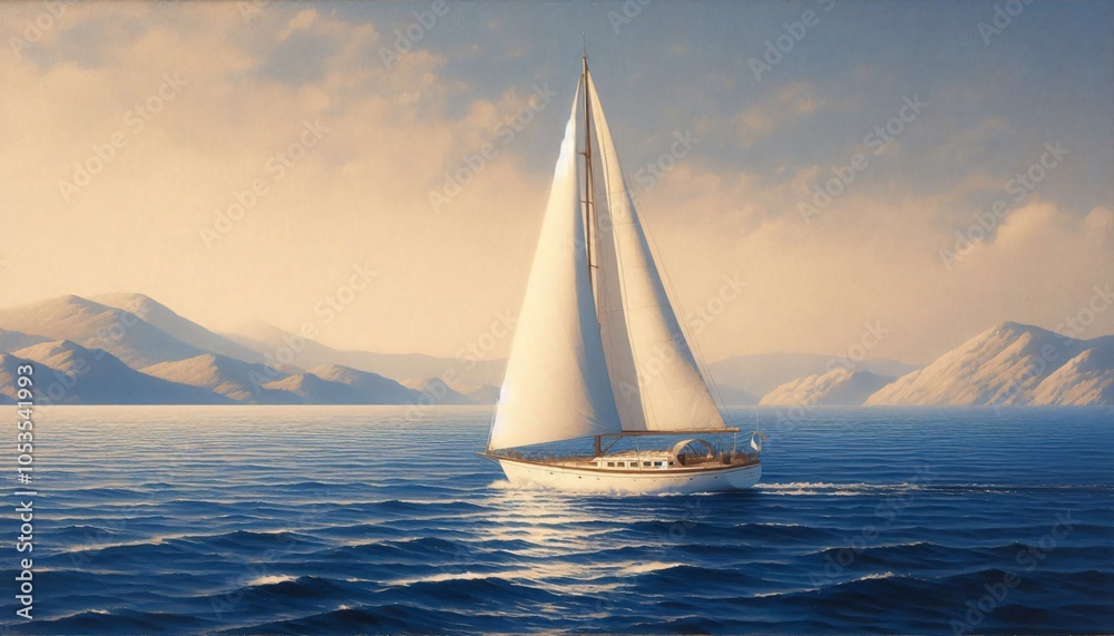 Obraz premium sailing on the nile