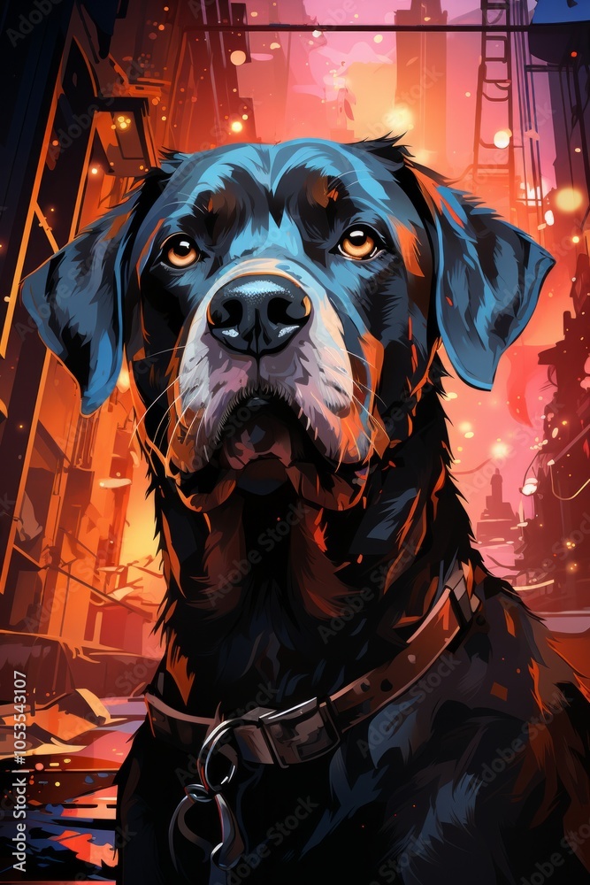 Obraz premium Mastiff dog