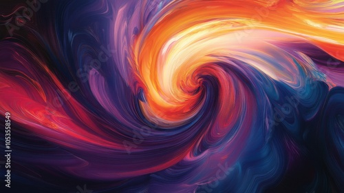Abstract science, technology potential. Generative AI