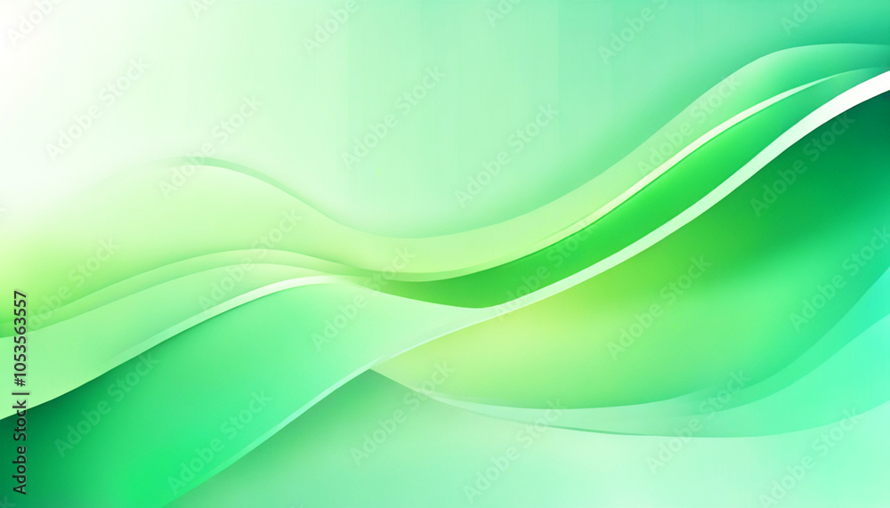Fototapeta premium light green Gradient with Modern background
