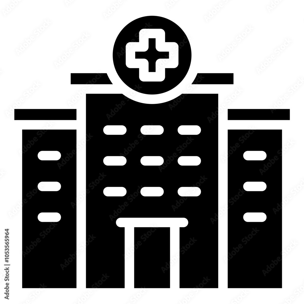 Obraz premium Hospital Icon
