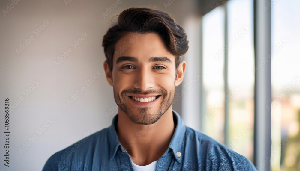 Fototapeta premium Skincare Routine Headshot: Lifestyles and Wellbeing