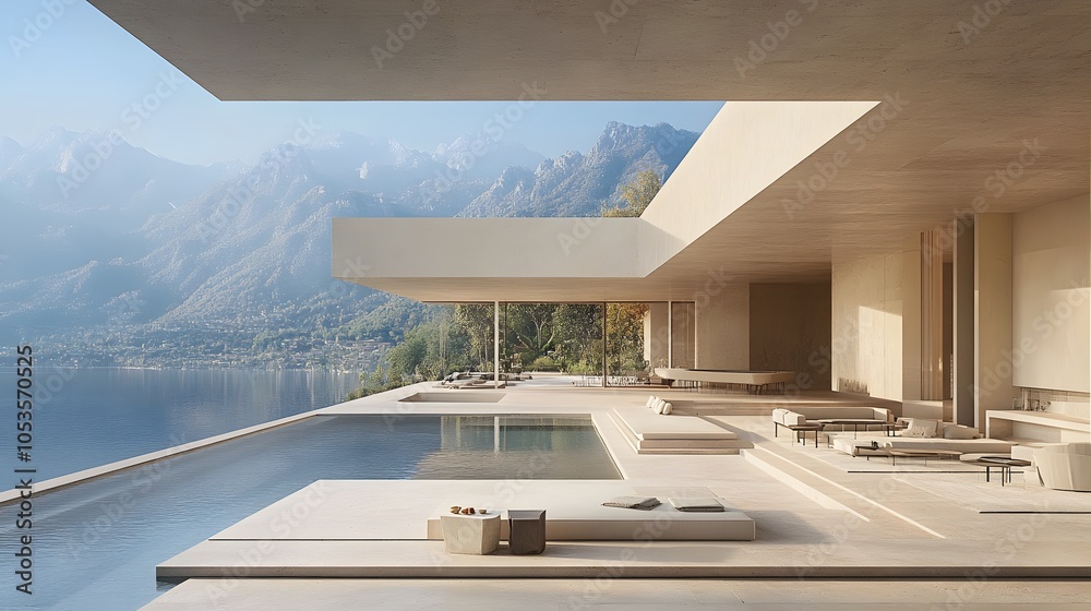 Modern Minimalist Architecture by the Water Modern Minimalist Architecture by the Water