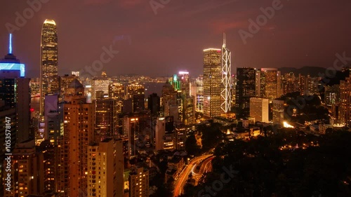 Hong Kong Island Time lapse 