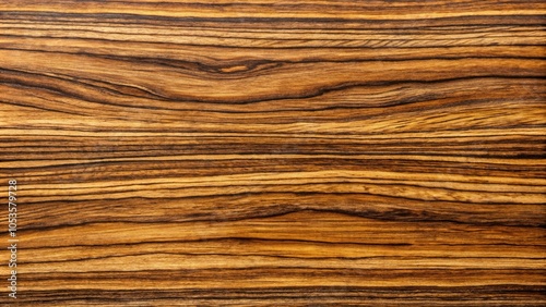 Wood background with lacquered finish reflected in bocote cordia wood photo