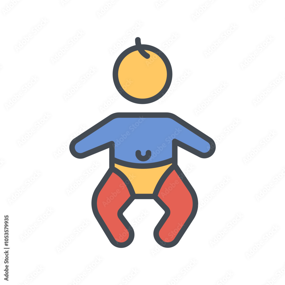 Baby Essentials Vector Icon Baby Essentials Vector Icon