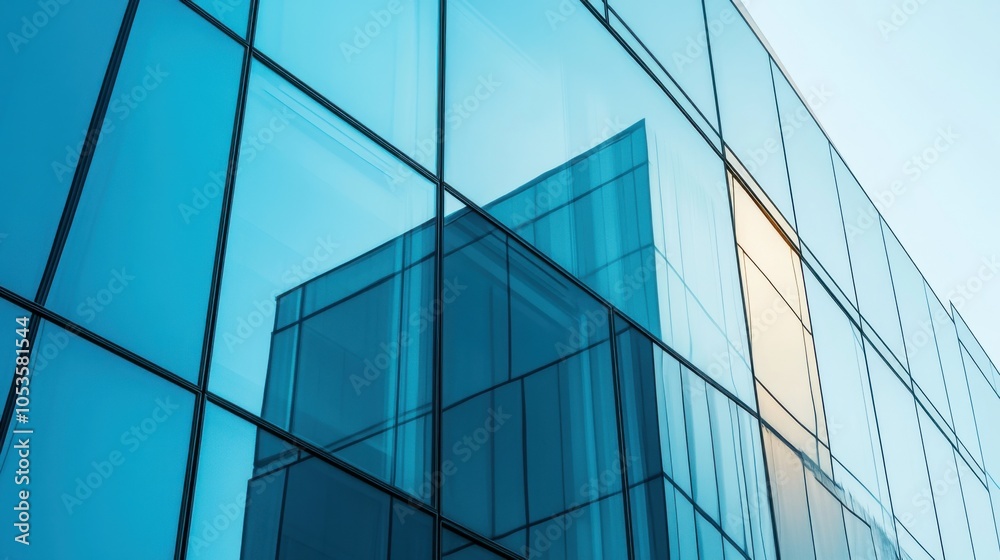 Geometric window architecture. Generative AI Geometric window architecture. Generative AI