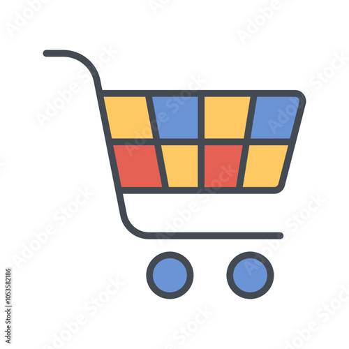 Trolley Vector Icon