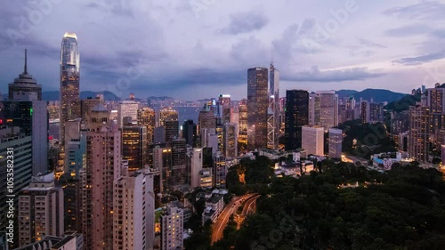 Hong Kong Island Time lapse 4