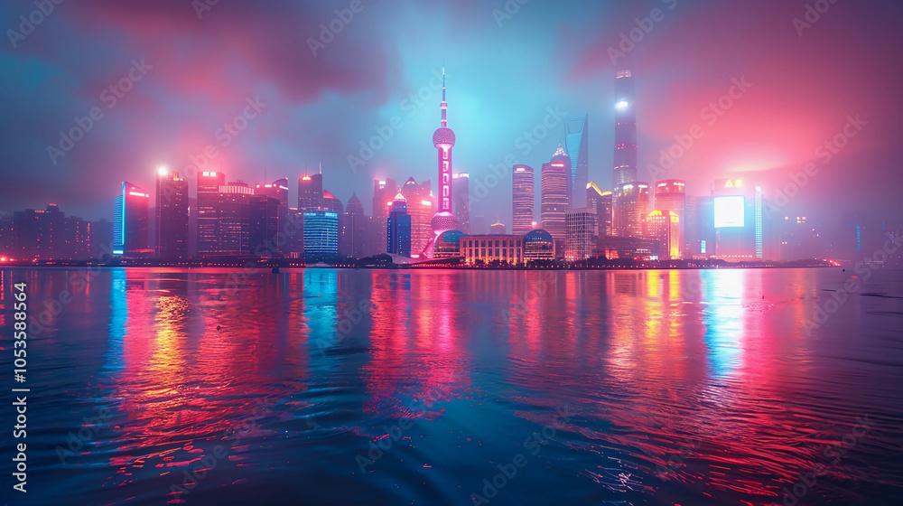 Fototapeta premium city skyline