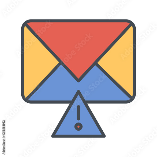 Free Download Message Alert Vector Icon - GFXLoad
