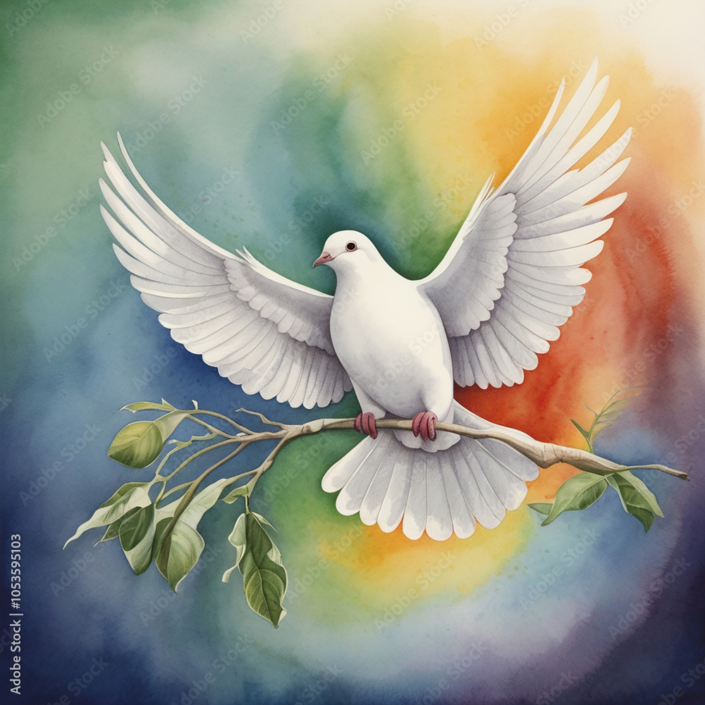 Fototapeta premium dove of peace