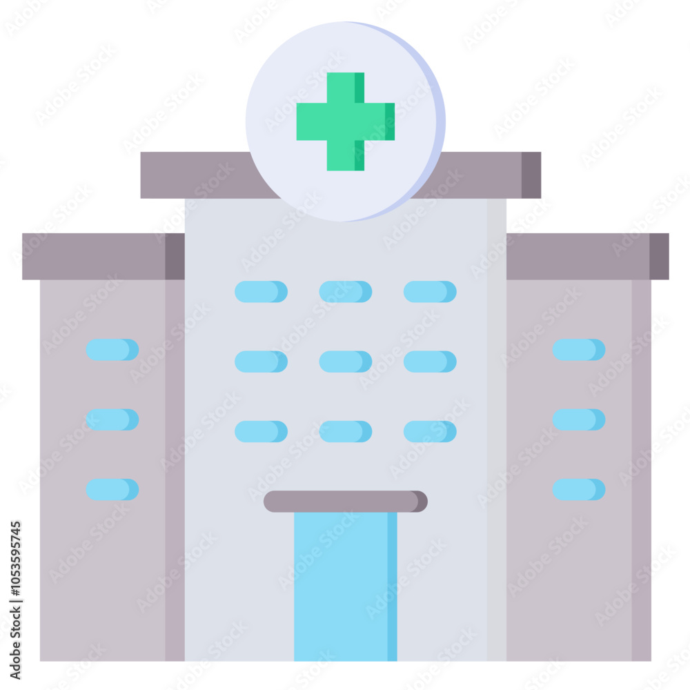 Obraz premium Hospital Icon
