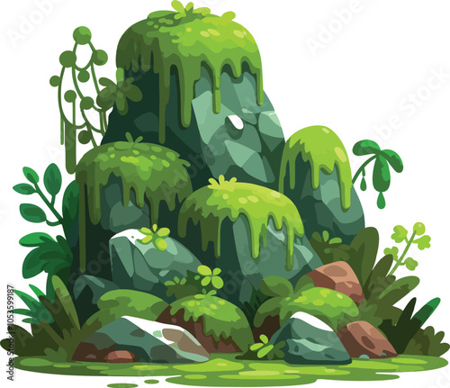 The Enchanted Moss Forest