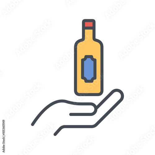 Wine Selection Vector Icon
