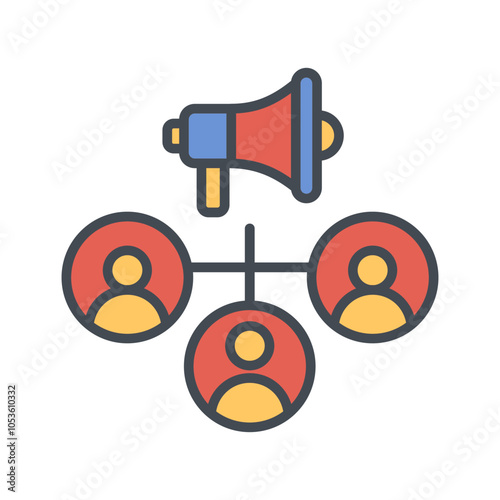 Affiliate Marketing Vector Icon