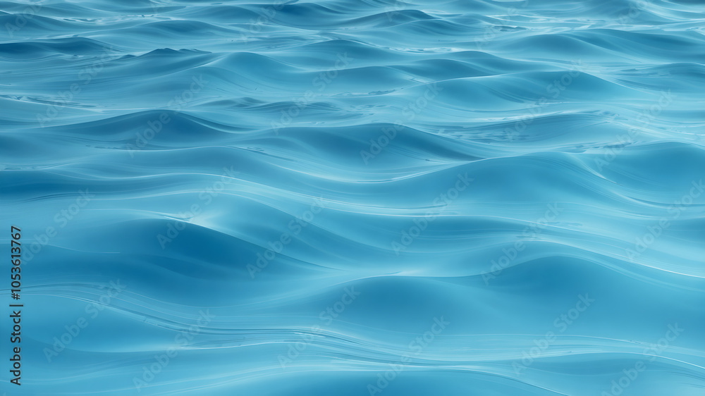 Blue Serenity Waves Blue Serenity Waves