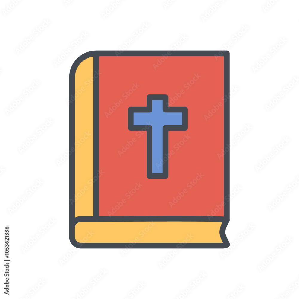 Obraz premium Bible Vector Icon