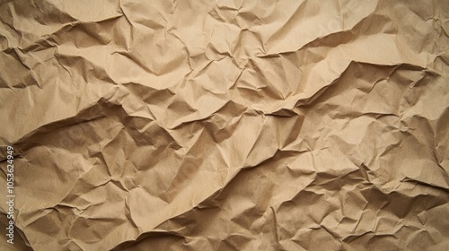 A brown paper or cardboard background with a rough, textured pattern. It looks like old paper or parchment. photo