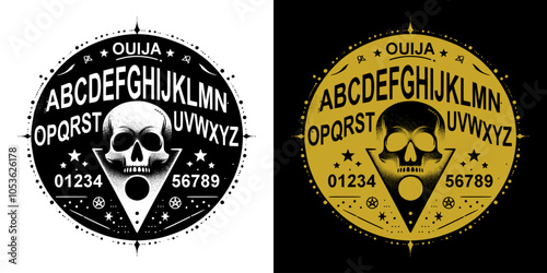 classic ouija board vintage design