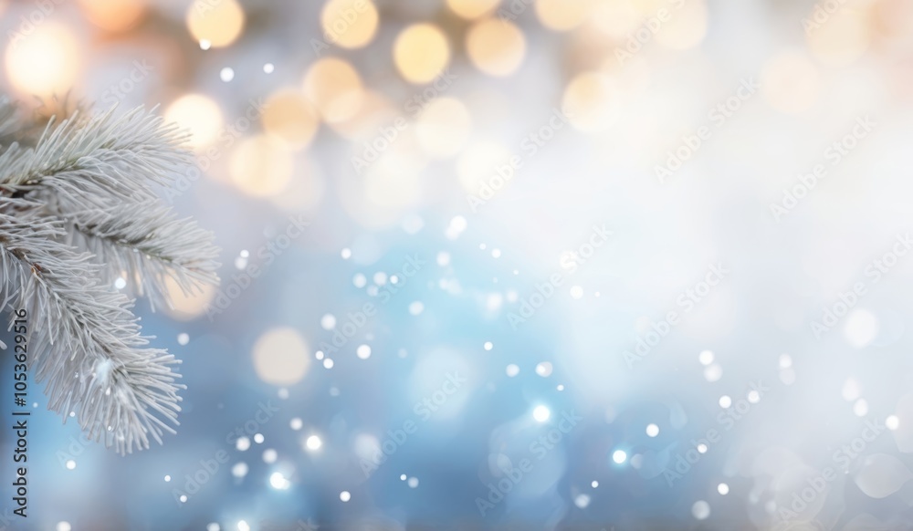 bokeh luces de navidad. desenfocado