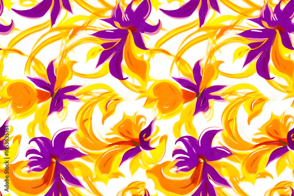 seamless floral pattern seamless floral pattern