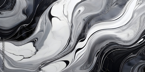 new black and white abstract background for interior home decoration, use for banner, invitation card, wallpaper, and ceramic tile surface