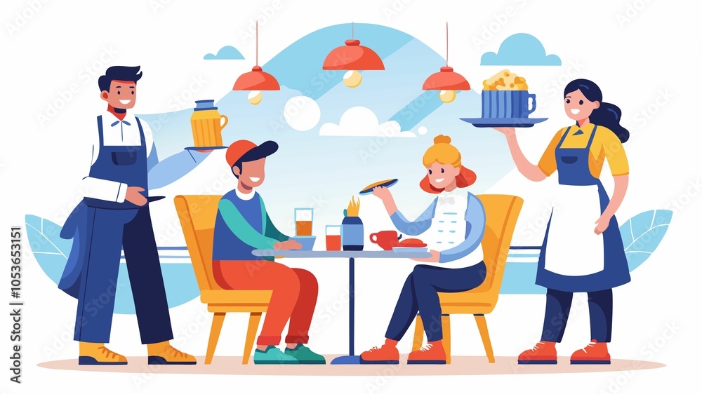 Servers actively contribute to a positive dining atmosphere by maintaining cleanliness, ensuring guest comfort, and addressing any concerns promptly. Servers actively contribute to a positive dining atmosphere by maintaining cleanliness, ensuring guest comfort, and addressing any concerns promptly.