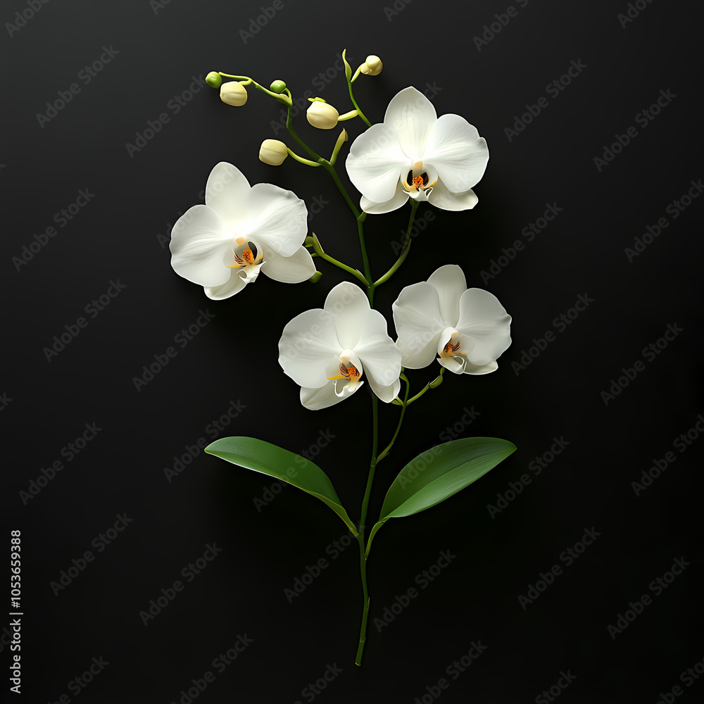 Obraz premium Phalaenopsis orchids, also known as 