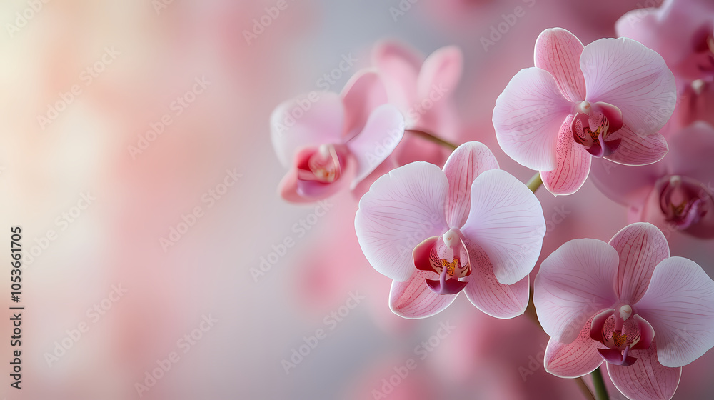 Obraz premium Phalaenopsis orchids, also known as 