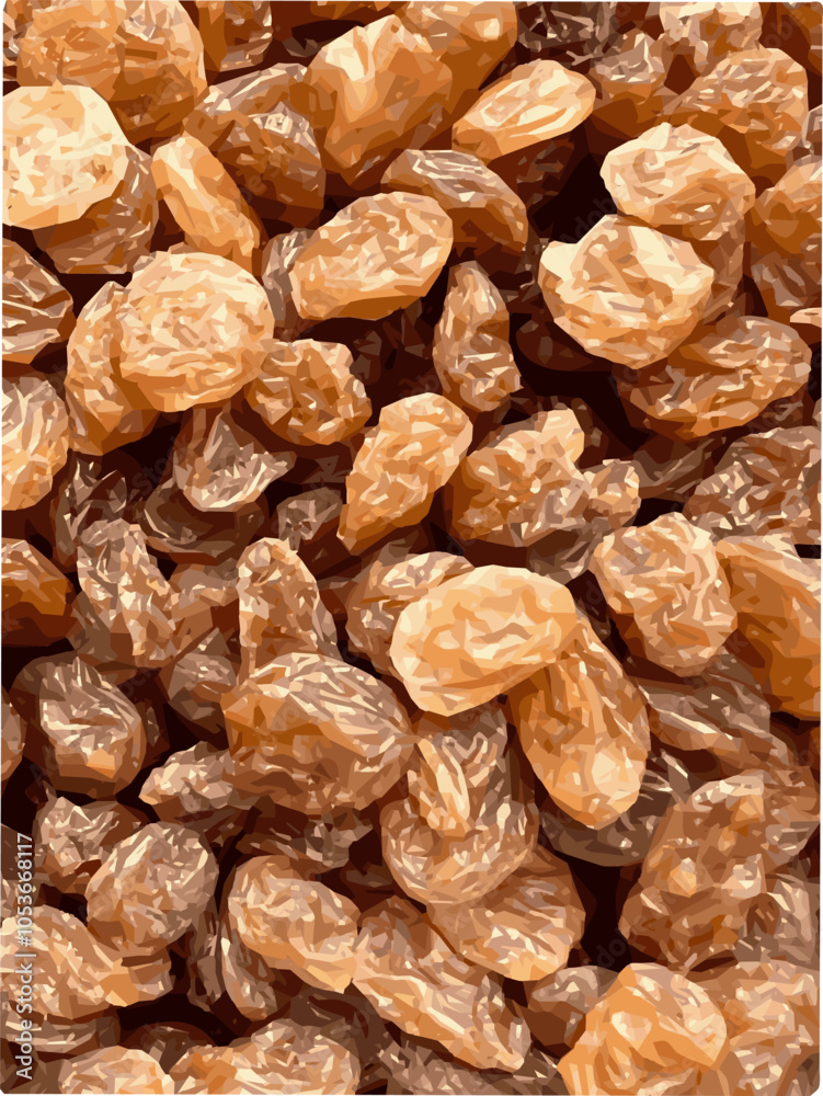 Obraz premium Background texture of raisins. Mockup, wallpapers