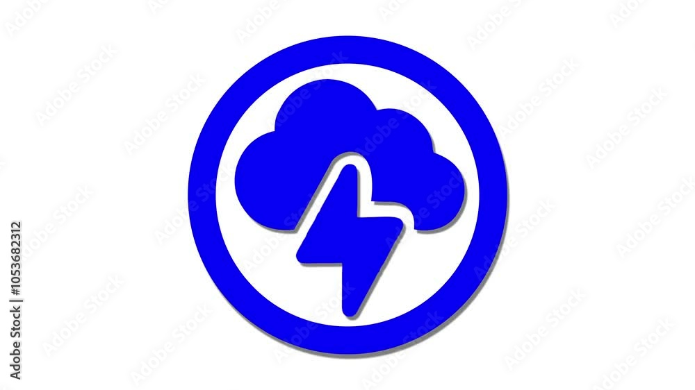 Cloud power icon on white background. Cloud battery sign. Cloud power icon on white background. Cloud battery sign.
