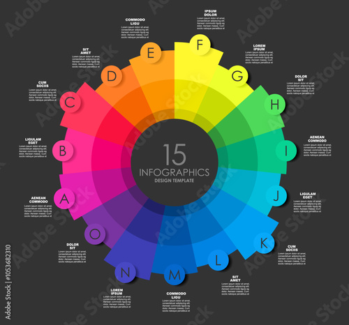 Infographic design template with place for your data. Vector illustration.
