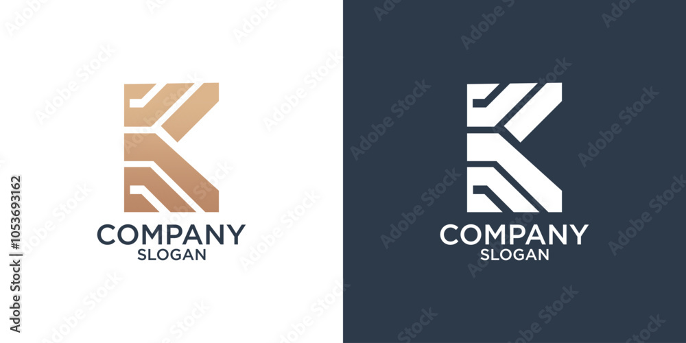 collection of letter k abstract monogram logo design vector collection of letter k abstract monogram logo design vector