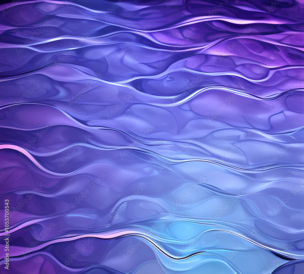 Obraz premium Purple Wave background art in dark pink shades.Watercolor drawing.generative ai