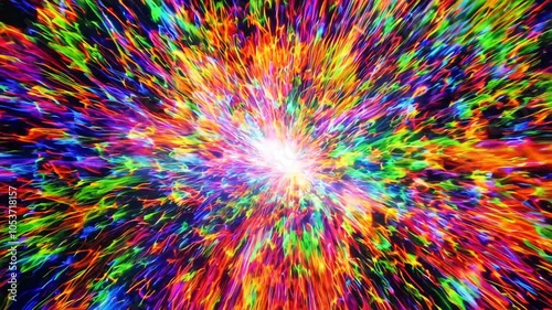 mix outwards vivid colors radiating variousexplosion colourful explosion high-coloured colours energy dynamic graphic design bright pattern fireworks creativity art digital artwork texture many-colou