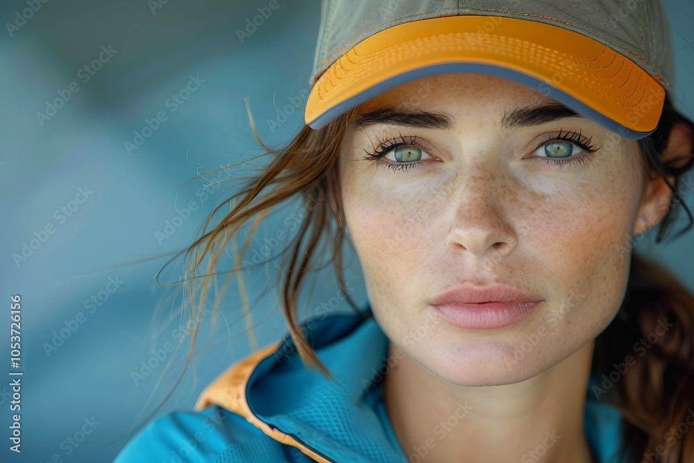 Generative AI closeup photo image of person on tennis court training match day Generative AI closeup photo image of person on tennis court training match day